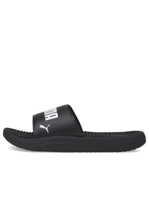 PUMA PUMA Softride Slide Massage Slides 'Black White' 383062-01