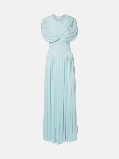 SIMKHAI Draped pleated gown