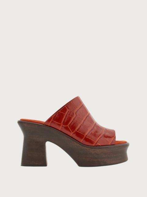 FERRAGAMO WEDGE SANDAL