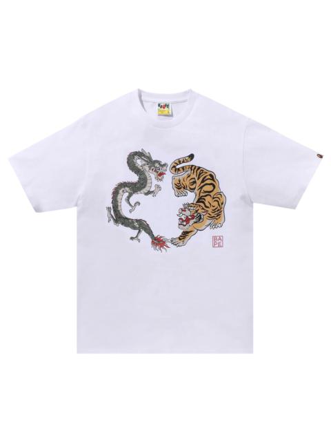 BAPE Japan Culture Tiger And Dragon Tee 'Whte'