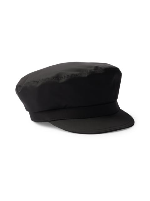 Prada Men's Re-Nylon Newsboy Cap - Black