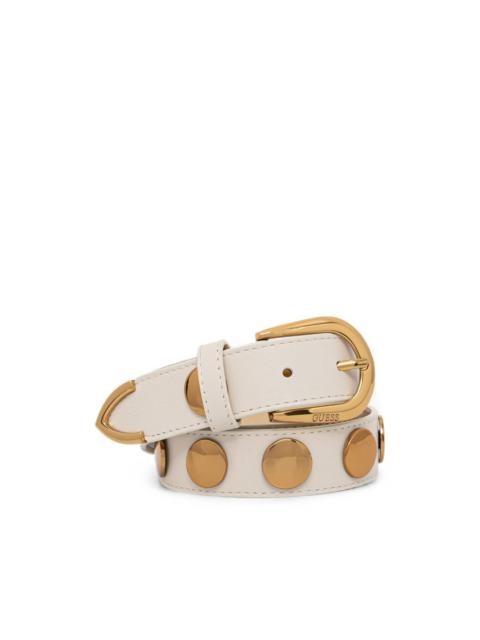 GUESS USA studded leather belt