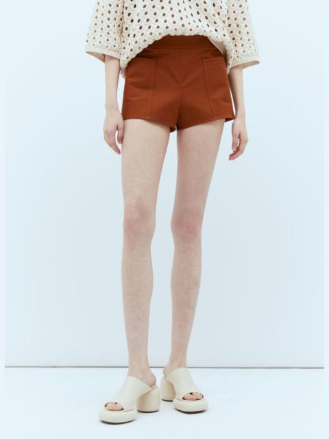 Max Mara RIAD Stretch gabardine shorts