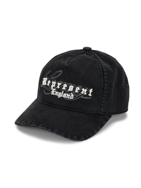 REPRESENT Men's Legacy Logo Baseball Cap - Black
