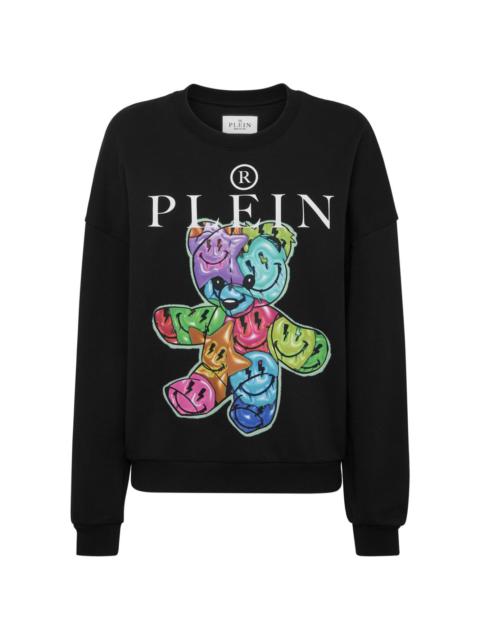 logo-print cotton sweatshirt