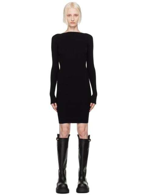 Rick Owens Black Porterville Al Minidress