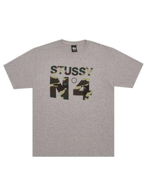 Stussy N°4 tee 'Grey Camo'