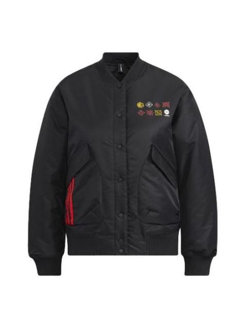 adidas (WMNS) adidas Neo CNY PAD Jackets 'Black' HM7484