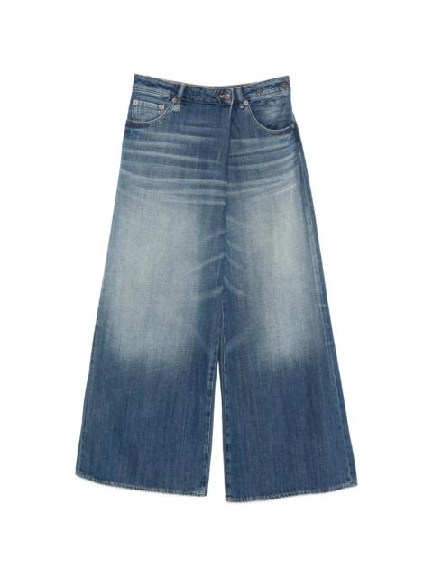 R13 R13 Cotton Wide-leg Jeans