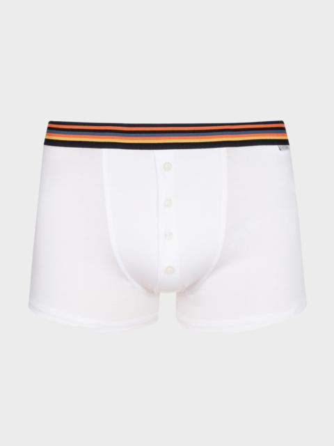 Paul Smith Four-Button Artist Stripe' Waistband Boxer Briefs