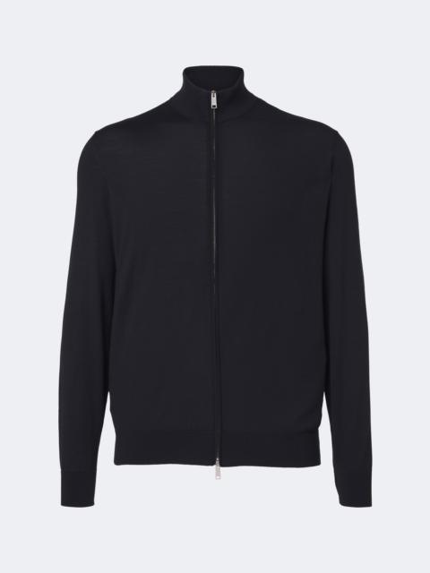 ZEGNA Wool zip-up cardigan