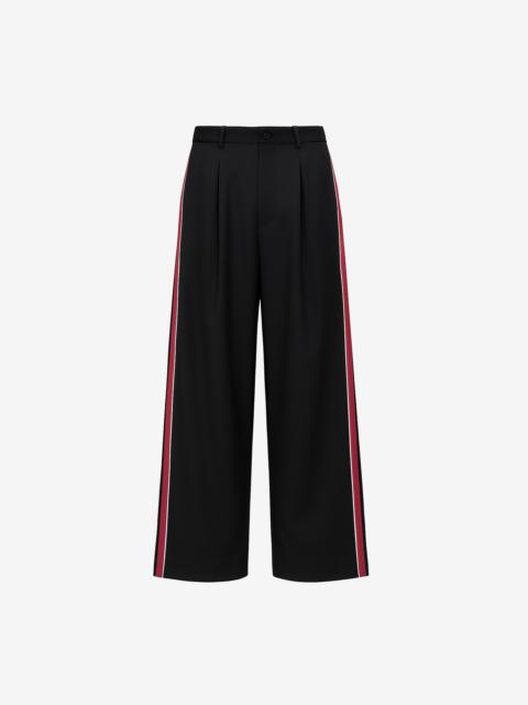 The Frankie Shop Nairn Contrast Stripe Pants - Black