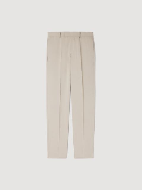 Sandro WOOL SUIT TROUSERS