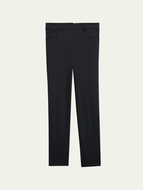 Theory Treeca Precision Ponte Five-Pocket Cropped 바지