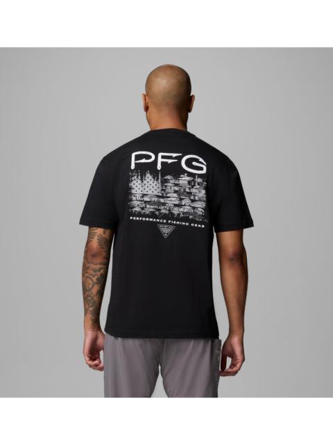 Columbia Men's Aprub Flag PFG Short Sleeve T-Shirt