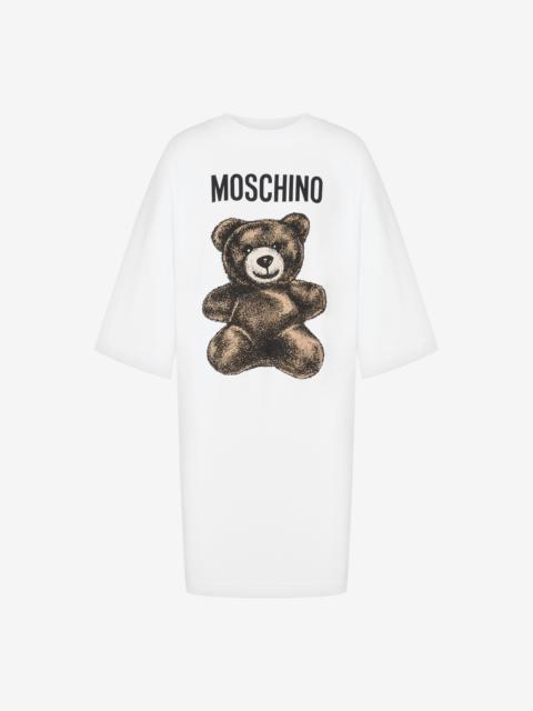 Moschino INTERLOCK DRESS MOSCHINO TEDDY BEAR