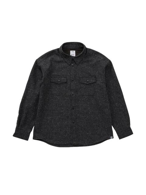 visvim LUMBER TWEED L/S BLACK