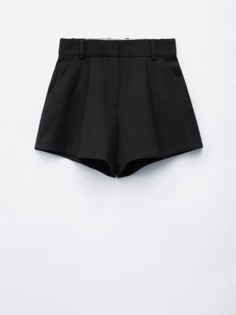 & Other Stories Pleated A-Line Shorts