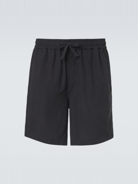 SAMAN AMEL Henri silk shorts