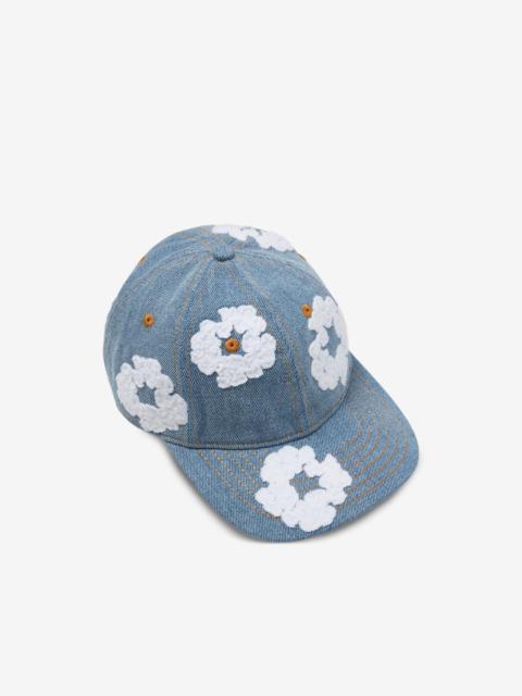 DENIM TEARS Cotton Wreath denim cap