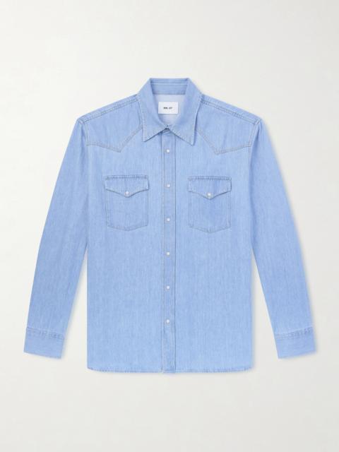 NN07 Ricky 50015 Denim Western Shirt