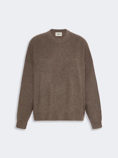 WEEKEND Max Mara DETTO Cashmere yarn crew-neck jumper - MARRON GLACE'