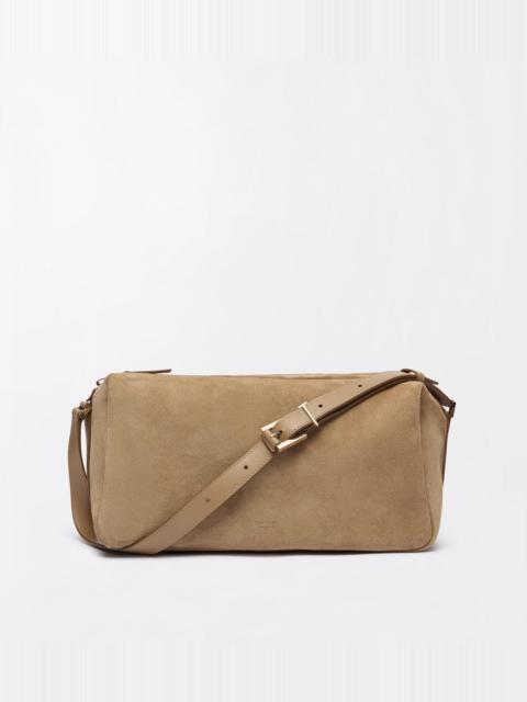 TOM FORD SUEDE LEATHER T LOOP SHOULDER BAG