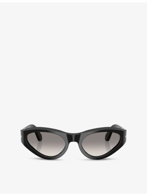 Persol PO0052S Pillow-Frame Acetate Sunglasses