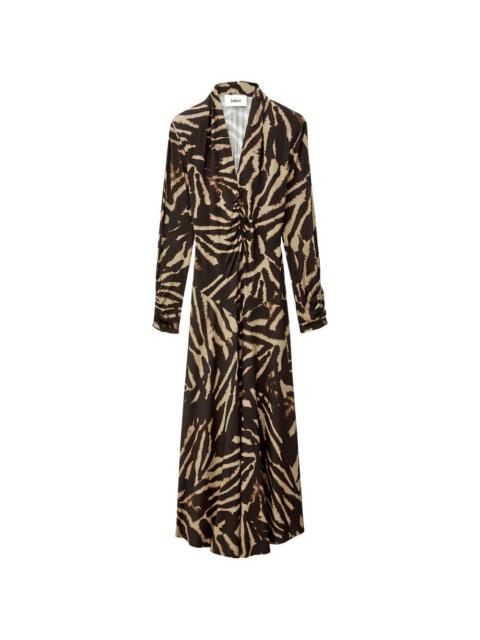 ba&sh Zahira animal-print maxi dress