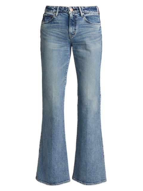 MOUSSY VINTAGE Women's Attlenboro '70s Flare Jeans - Light Blue
