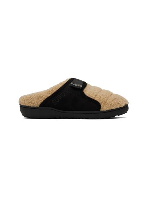 A.P.C. Beige SUBU Edition Belt Line Slippers
