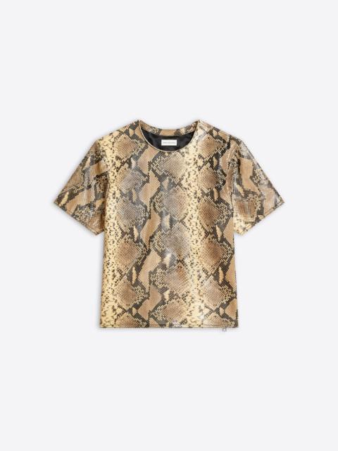 Dries Van Noten LEATHER TEE