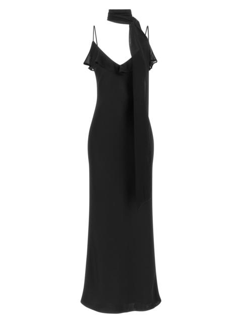 ROTATE Slip Dress With Scarf