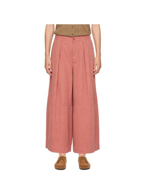 YMC Pink Deadbeat Trousers