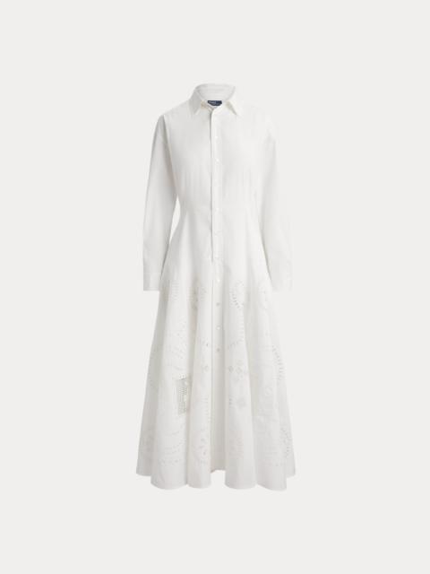 Polo Ralph Lauren Cotton Eyelet Shirtdress
