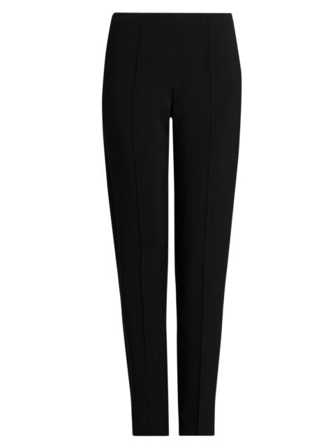 GIORGIO ARMANI Women's Mid-Rise Slim Seam Pants - Black