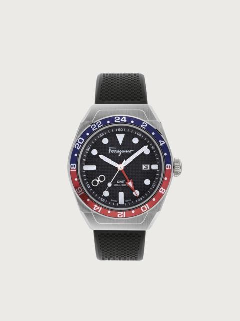 FERRAGAMO FERRAGAMO SLX GMT WATCH