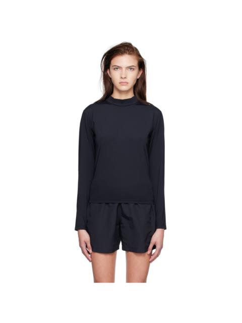 Stockholm Surfboard Club SSENSE Exclusive Black Rashguard T-Shirt