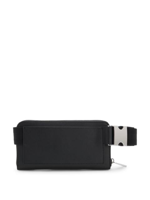 BOSS SLIMLINE BELT BAG WITH LOGO LETTERING
