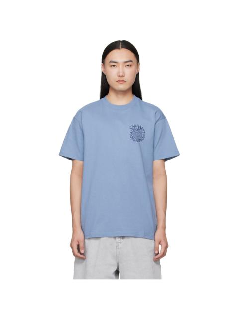 Carhartt WIP Blue Spirals T-shirt