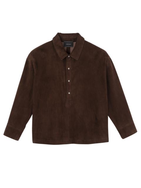 Longchamp Polo shirt Mocha - Leather