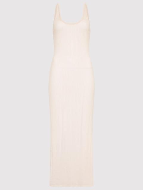ST. AGNI Fine Crochet Tank Dress - Sand