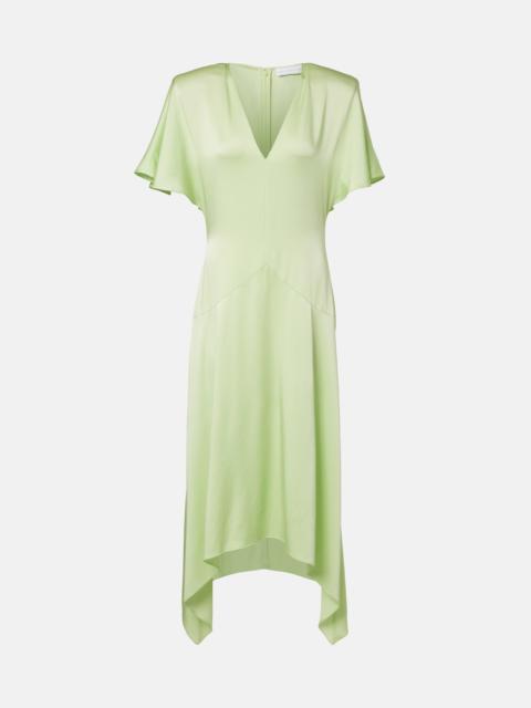Stella McCartney Envers satin midi dress