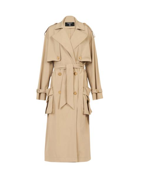Balmain Gabardine trench coat