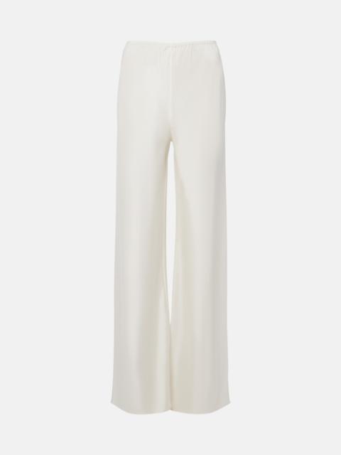 POSSE Cove silk-blend straight pants