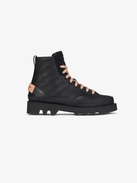 Givenchy GIVENCHY Chain Clapham mid sneakers in leather