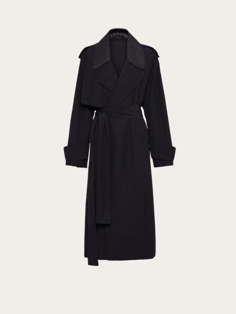 FERRAGAMO Technical faille trench