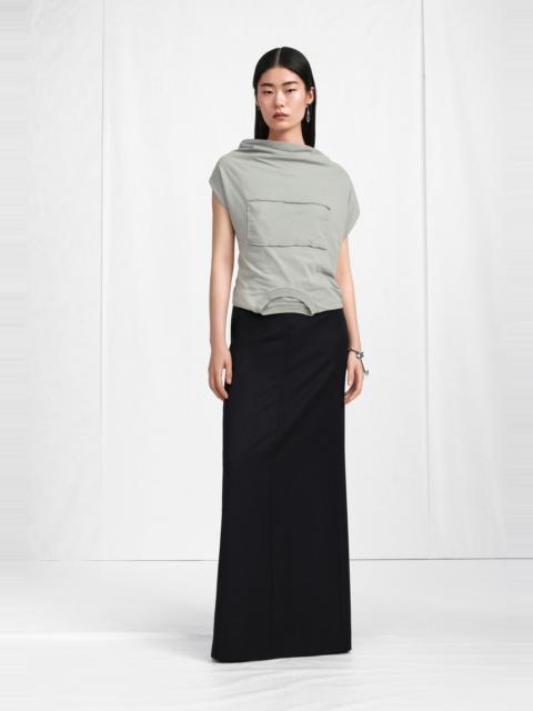Maison Margiela High-Waist Virgin Wool Column Skirt