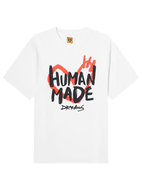 Human Made Big Drawn Heart T-Shirt