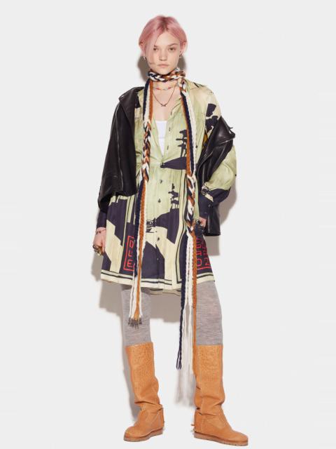 DSQUARED2 FLOUNCE MINI DRESS